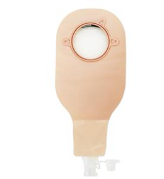 Ostomy Pouch High Output One-Piece System Soft Convex, Trim to Fit Up to 38 mm Stoma (Bx/5) - OST83038