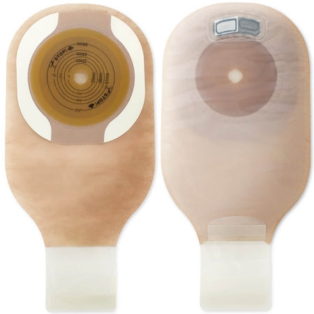 Ostomy Pouch Premier™ One-Piece System 12 Inch Length Convex, Trim to Fit Up to 2-1/8 Inch Stoma Drainable (Bx/5) - OST85711
