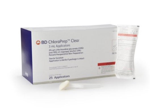 ChloraPrep™-3 ML-Box of 25 - CP3ML