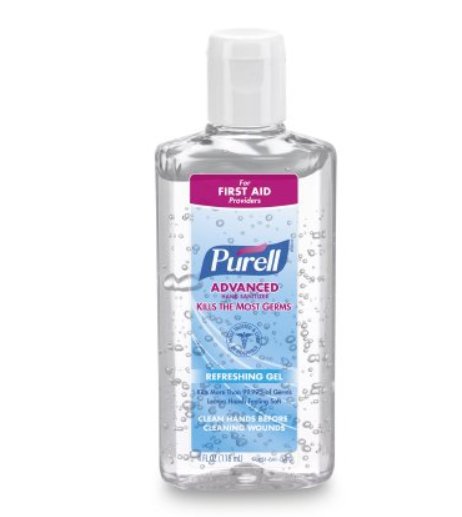 Purell Original Hand Sanitizer-4 Oz Bottle - HS04OZ1