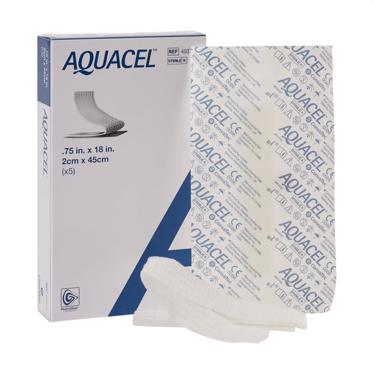 Aquacel® Ribbon 3/4 X 18 Inch Sterile - Single Dressing EACH