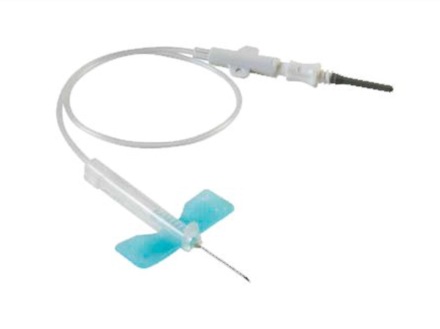 Butterfly Needle Blood Collection Set 23 Gauge 12" Tubing Sterile (Box of 50) - LBBN01