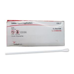 Cotton Tip Applicator- Sterile – Box of 200 - QTP2001