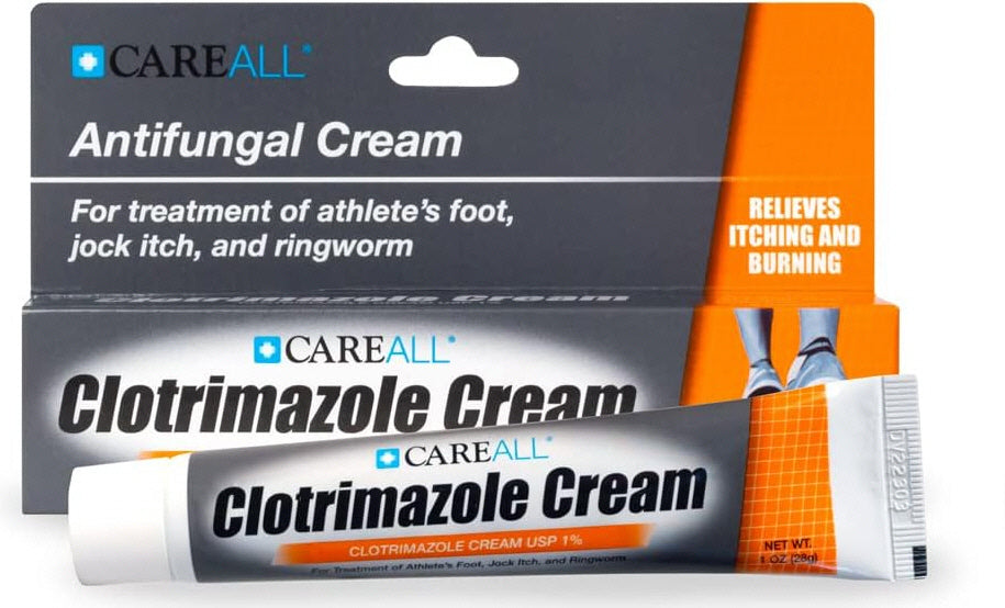 Clotrimazole Antifungal Cream 1% 1 Oz Tube - Each