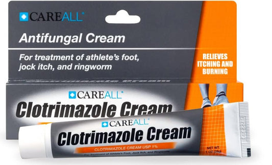 Clotrimazole Antifungal Cream 1% 1 Oz Tube - Each