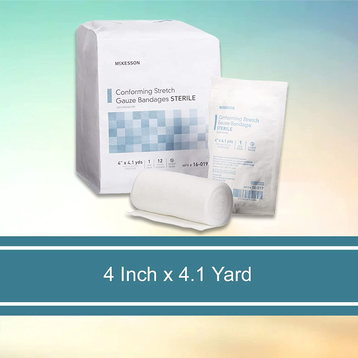 Conforming Stretch Bandage Sterile-4" (Bg/12) - alternate view 2 - CSB41
