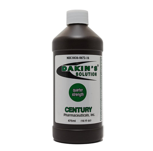 Dakin's Solution 16 Oz Quarter Strength - DAK1603