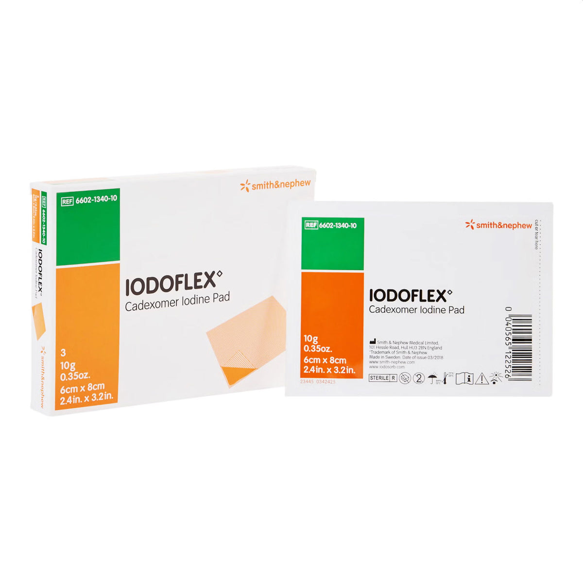 Iodoflex® Iodophor Impregnated Dressing 10g 2-1/8 X 3 Inch Sterile - Each