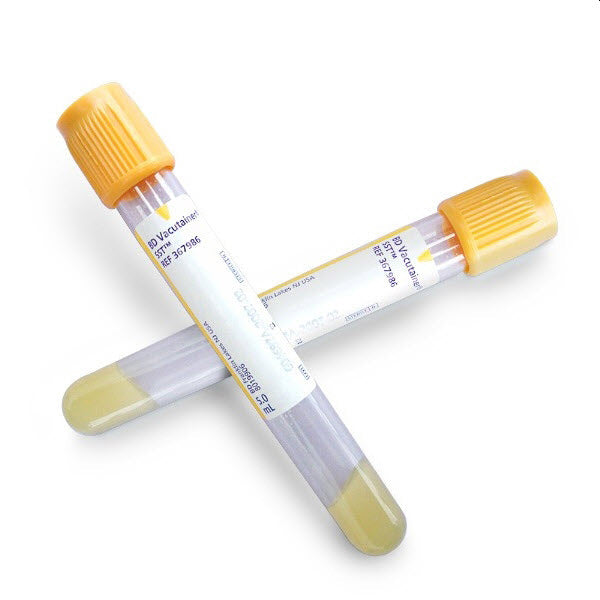 BD Vacutainer SST Gold Top Clot Activator / Separator Gel Additive 5 mL BD Hemogard™ - SOLD AS EACH - LBSST01