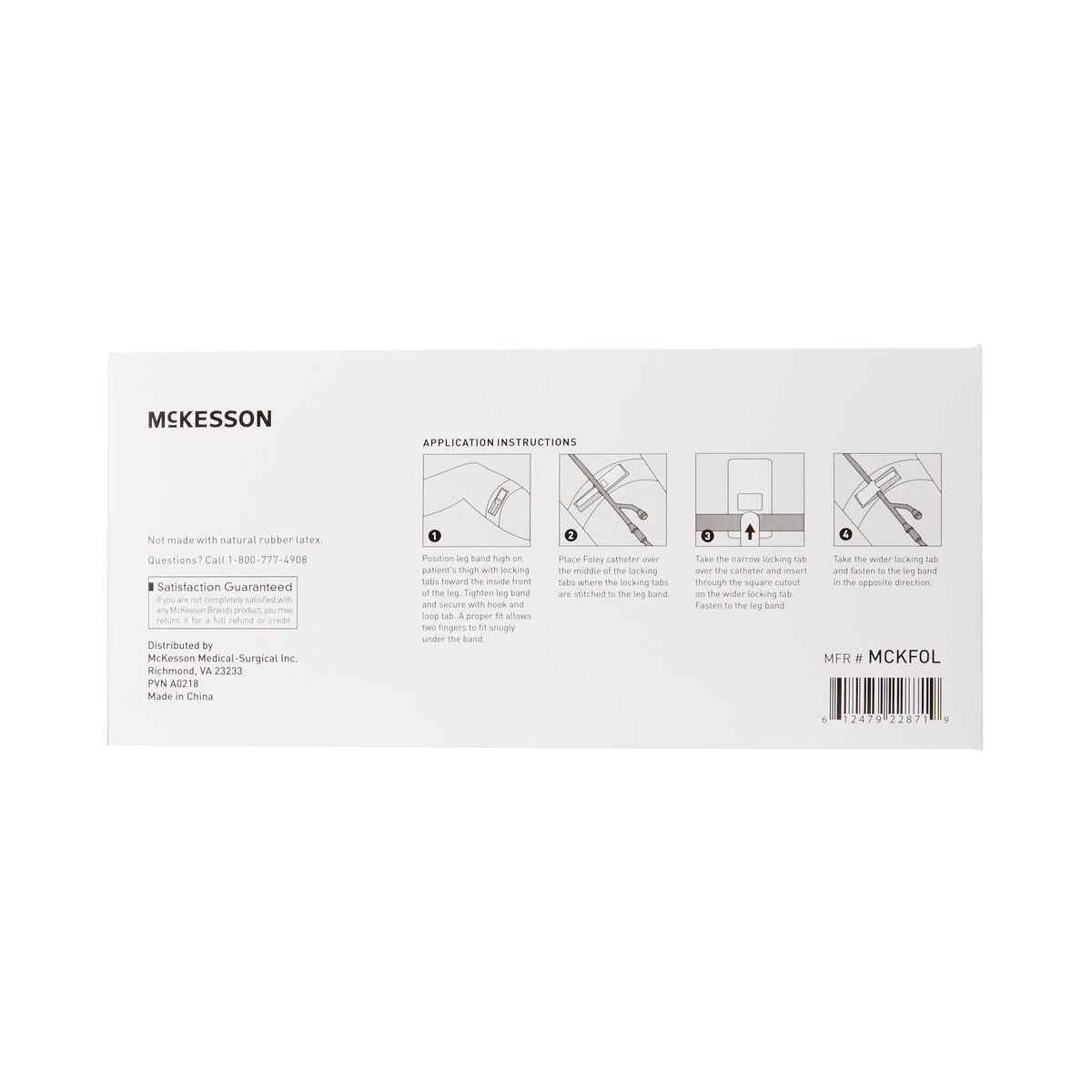 McKesson Leg Strap  2 X 24 Inch - alternate view 2 - MCKFOL