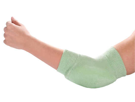 Medline Knit Elbow Protector One pair Green One Size- Each