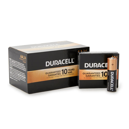 Duracell® Coppertop® AA Alkaline Battery 1.5V Disposable Case of 144 - MN1500BKD