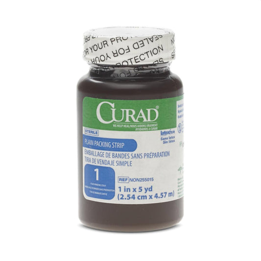 Curad Plain Packing Strip Gauze Sterile 1" x 5yd - Each