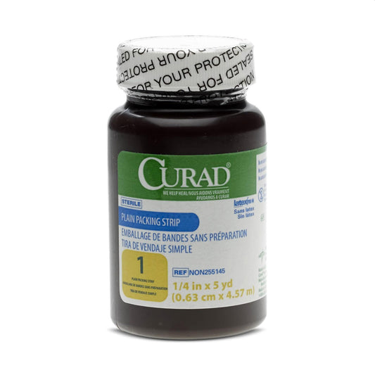 Curad Plain Packing Strip Gauze Sterile 1/4" x 5yd - Each