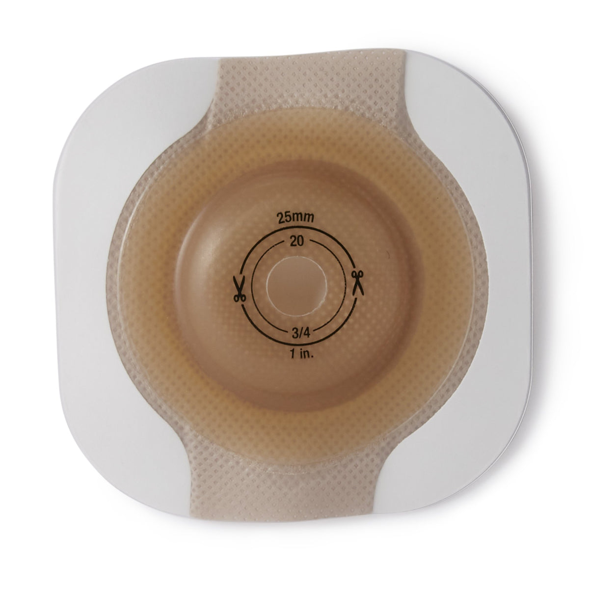Hollister 11702 New Image™ CeraPlus™ Trim to Fit Ostomy Barrier 44 mm Flange Green Code System Up to 1 Inch Opening (Box of 5) - alternate view 2 - OST11702