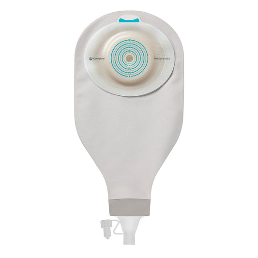SenSura Mio One-Piece System Convex, Trim to Fit 3/8 to 2 Inch Stoma Drainable 18671 (Box of 10) - OST18671