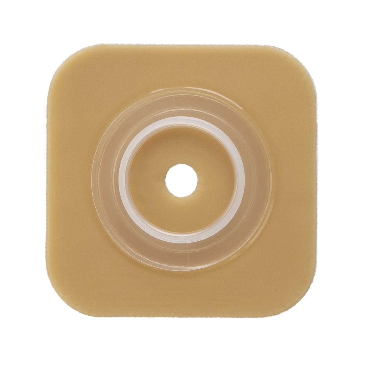 Ostomy Barrier Sur-Fit Natura Trim to Fit, Extended Wear Stomahesive Without Tape 57 mm Flange Hydrocolloid 1-3/8 to 1-3/4 Inch (Box of 10) - OST401576