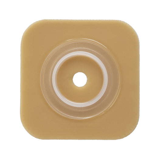 Ostomy Barrier Sur-Fit Natura Trim to Fit, Extended Wear Stomahesive Without Tape 57 mm Flange Hydrocolloid 1-3/8 to 1-3/4 Inch (Box of 10) - OST401576