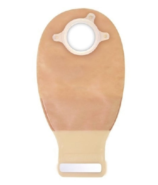 ConvaTec SUR-FIT® Natura + Two-Piece Drainable Pouch 4" Flange, Integrated Closure Transparent (Box of 10) - OST416472