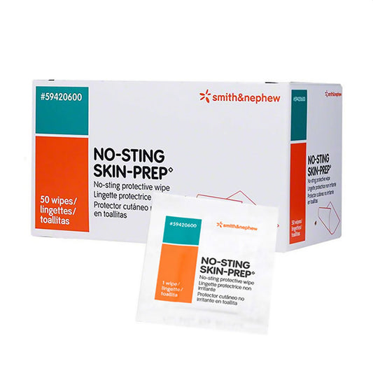 No-Sting Skin Prep Wipes 59420600 (Box of 50)