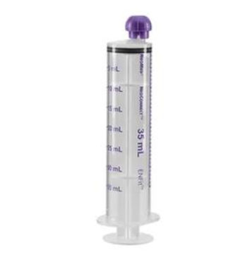 NeoMed® 35 mL Individual Enfit Tip Without Safety Enteral Feeding Syringe- Each - PNM-S35NC