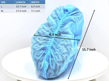 Shoe Cover Blue  11 US Men & 13 US Women (100- 50 Pairs)