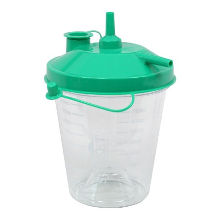 Suction Canister 800 mL Sealing Lid - Each - RES023AW