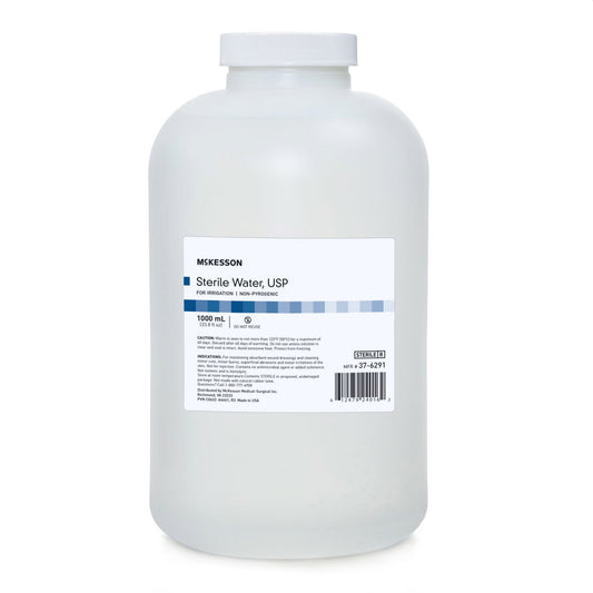 Sterile Water 1000 ML Bottle- Each - SW1000