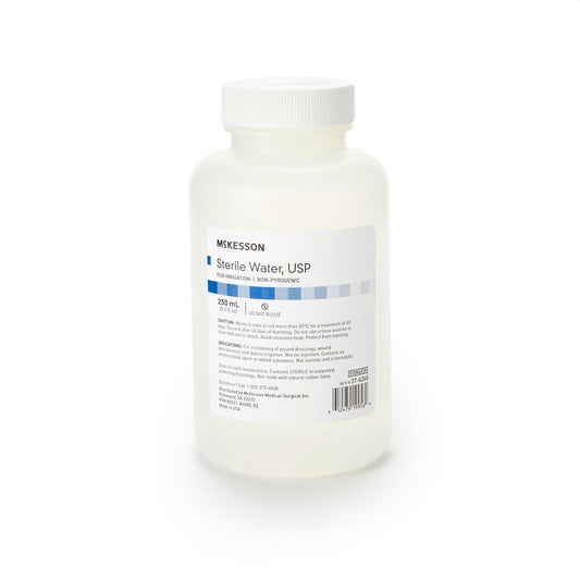 Sterile Water OTC 250 ML for Irrigation Not for Injection Bottle- Each