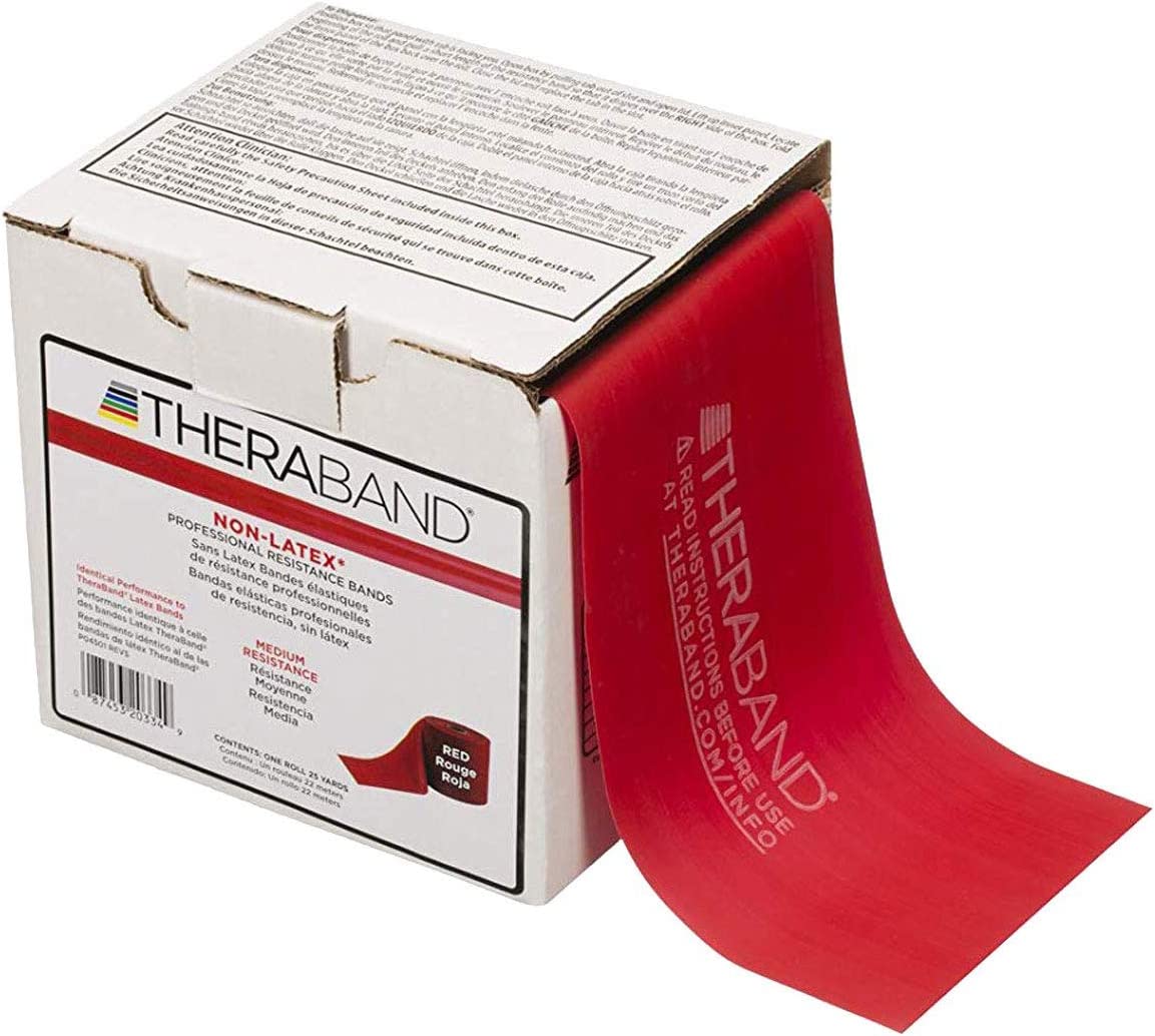 Theraband-Red-50 Yards - TBR50YD