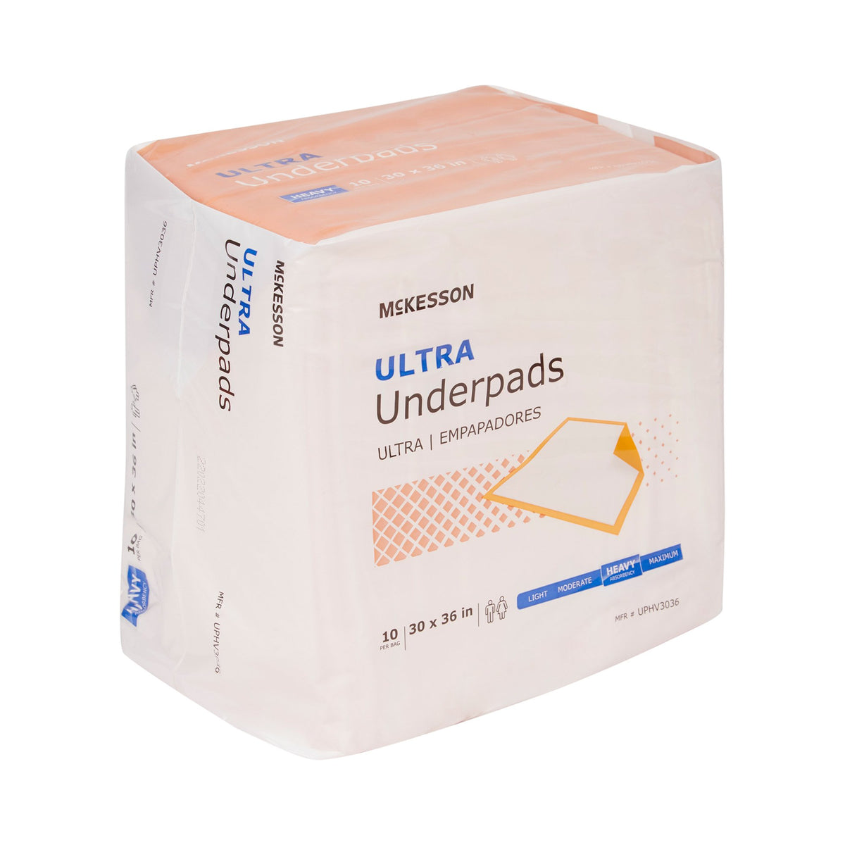 Underpad Ultra 30"X36" Disp (Case/100) - UPHV3036