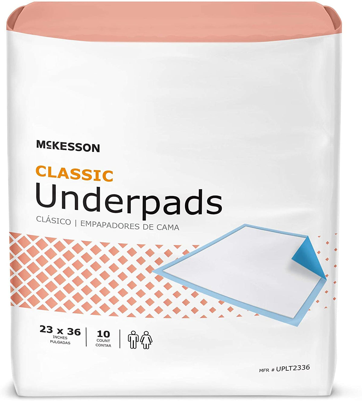 Underpad McKesson 23X36" Disposable (Bg/10) - UPP2336