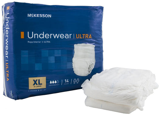 Adult Absorbent Pull On- XL-Cs/56 - UWBXL