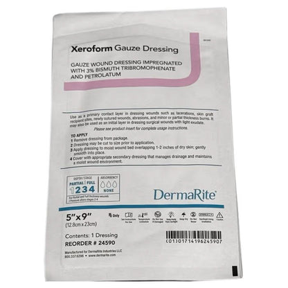 Xeroform Petrolatum 5”x9” Sterile Single Sealed Patch – Each - XPG5901